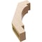 Ekena Millwork 3-inch W x 10-inch D x 14-inch H Merced Rough Cedar Woodgrain TimberThane Knee Brace, Primed BRCUR03X10X14MRCRCPR - alternate 5
